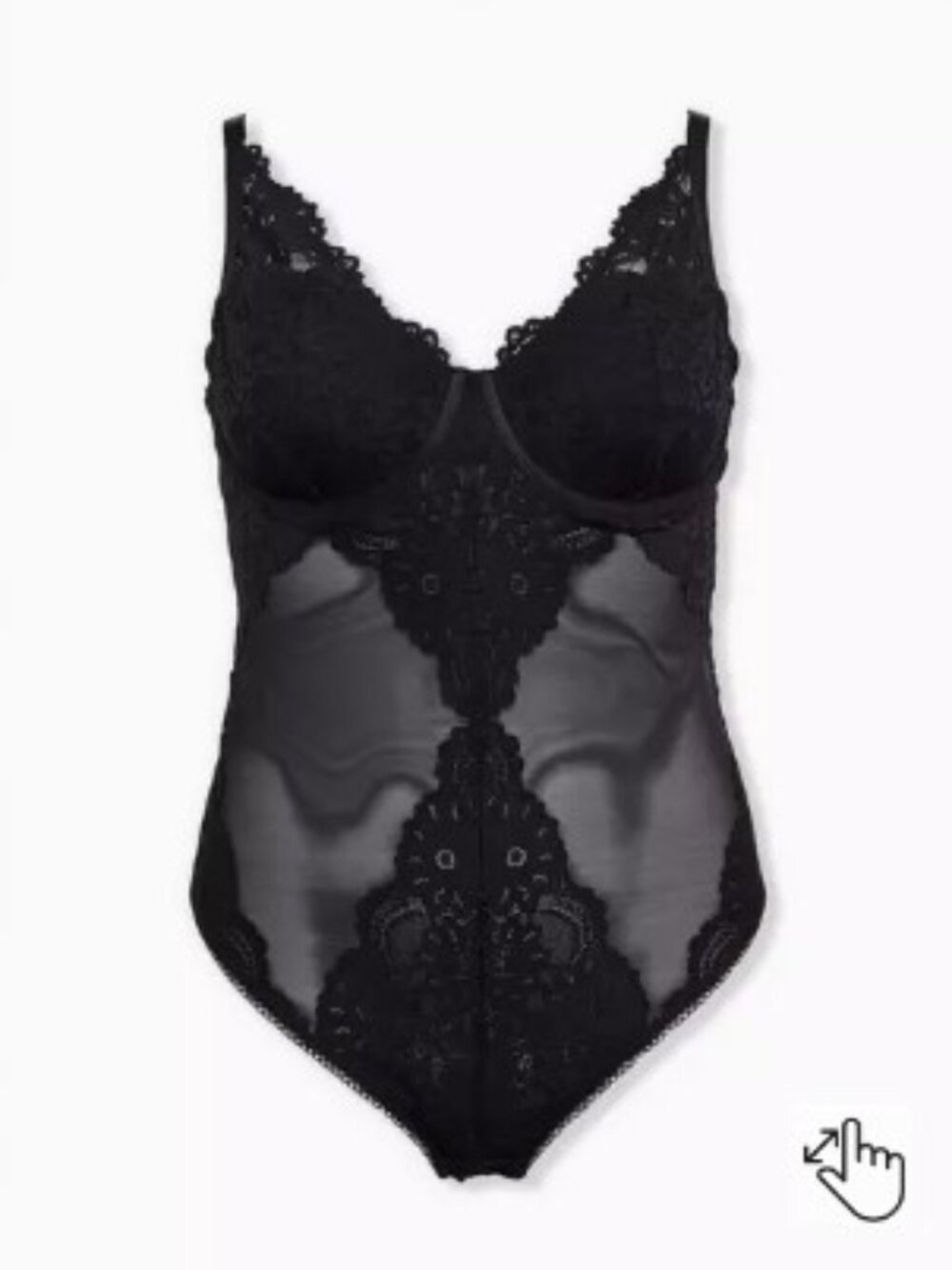 Torrid curve NWT Lace Piece Bodysuit size 4